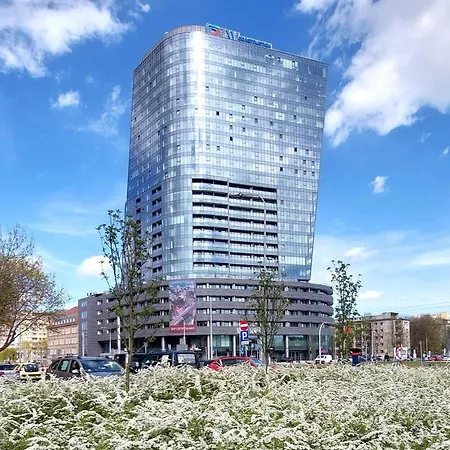 Hanza Tower Stett-Inn Business & Holiday Szczecin Eksteriør bilde